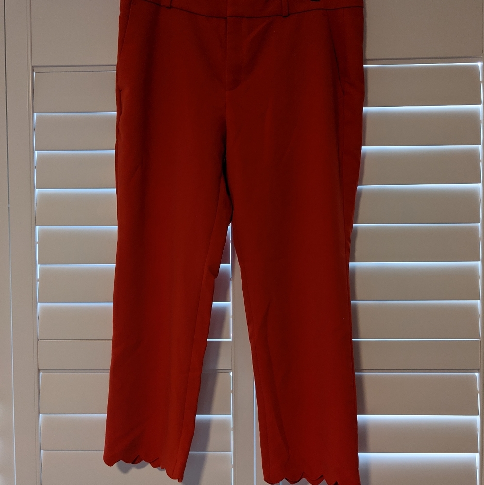 Banana Republic Scalloped Dress Pants